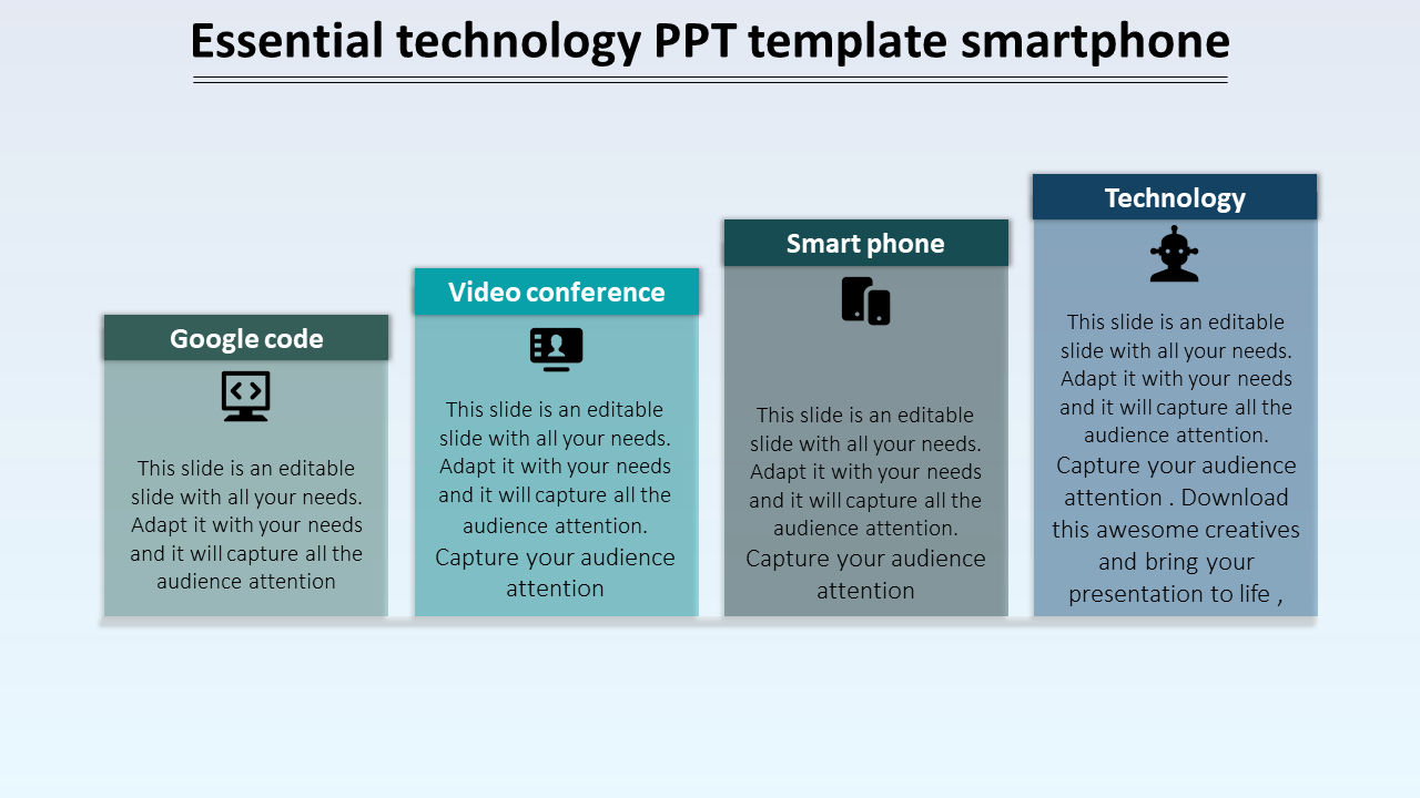 Free - Download Technology PPT Template Presentation